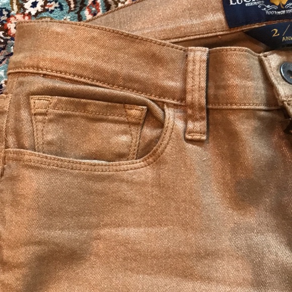 Host Pick 🎉 Fabulous gold denim Sofia 2/26 skinny Jean. - Picture 4 of 14